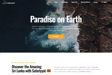 Safariyyat Lanka - Web Designer